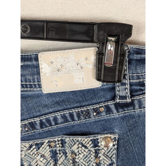 Grace in LA Bedazzled Jeans Women's Size 27 - Picture 10 of 13